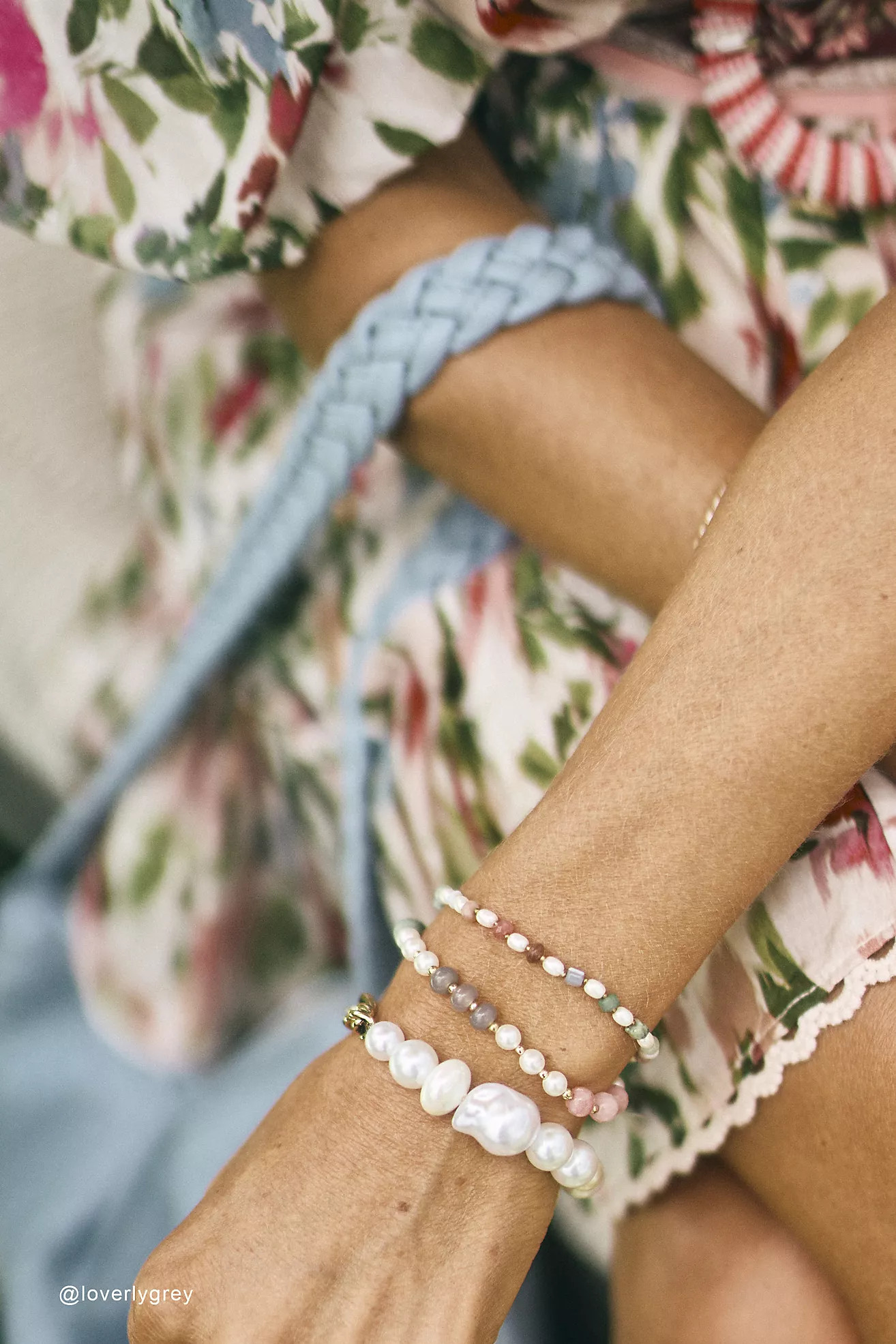 @loverlygrey x Anthropologie Beaded Bracelets, Set of 3 | Anthropologie (US)