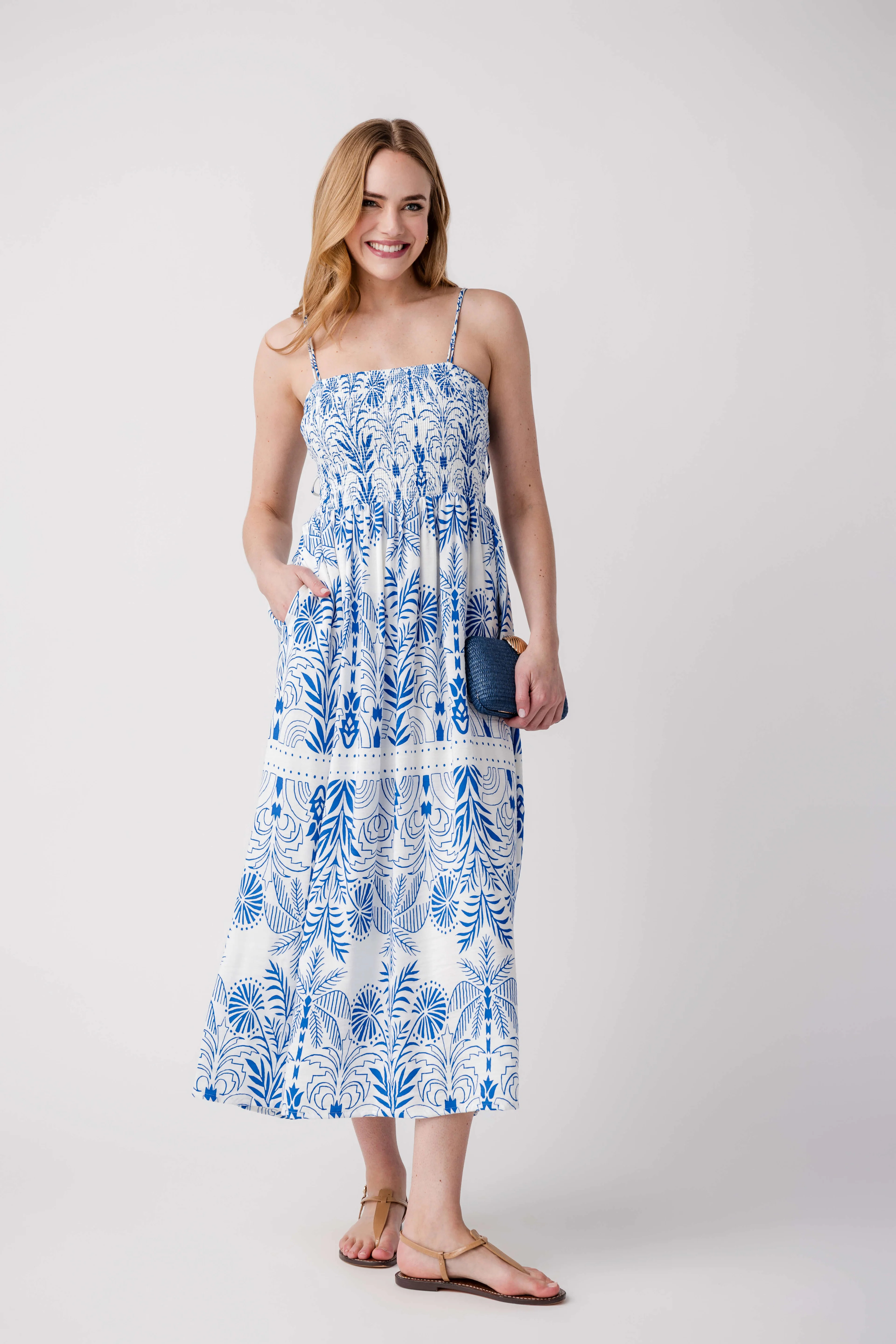 Z Supply Nadine Palm Maxi Dress | Social Threads