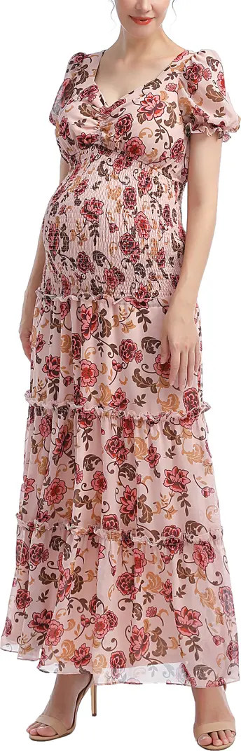 Kimi and Kai Aoife Floral Maternity Maxi Dress | Nordstrom | Nordstrom