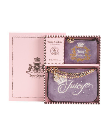 2pc Velour Wristlet Set | TJ Maxx