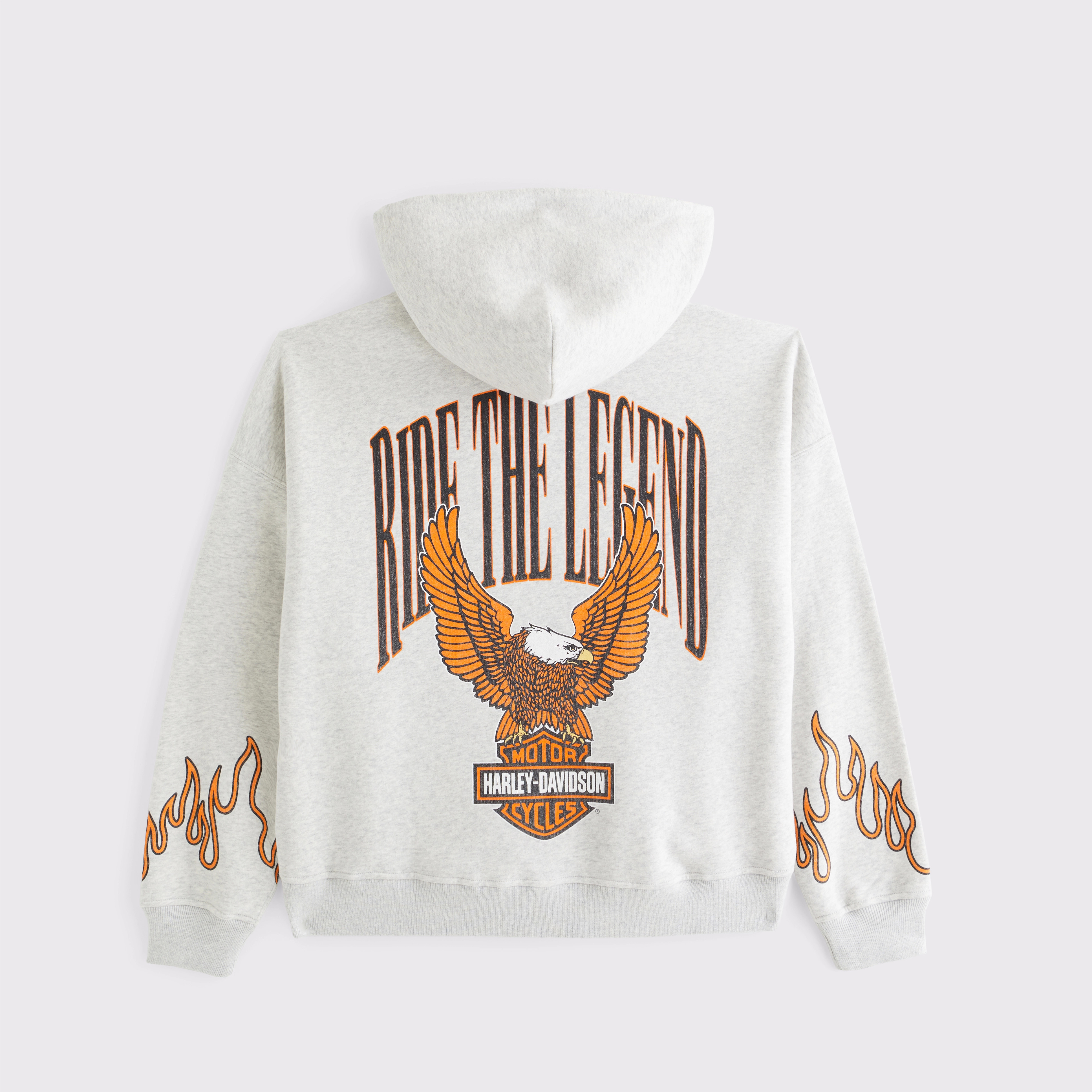 Harley-Davidson Full-Zip Hoodie | Abercrombie & Fitch (US)