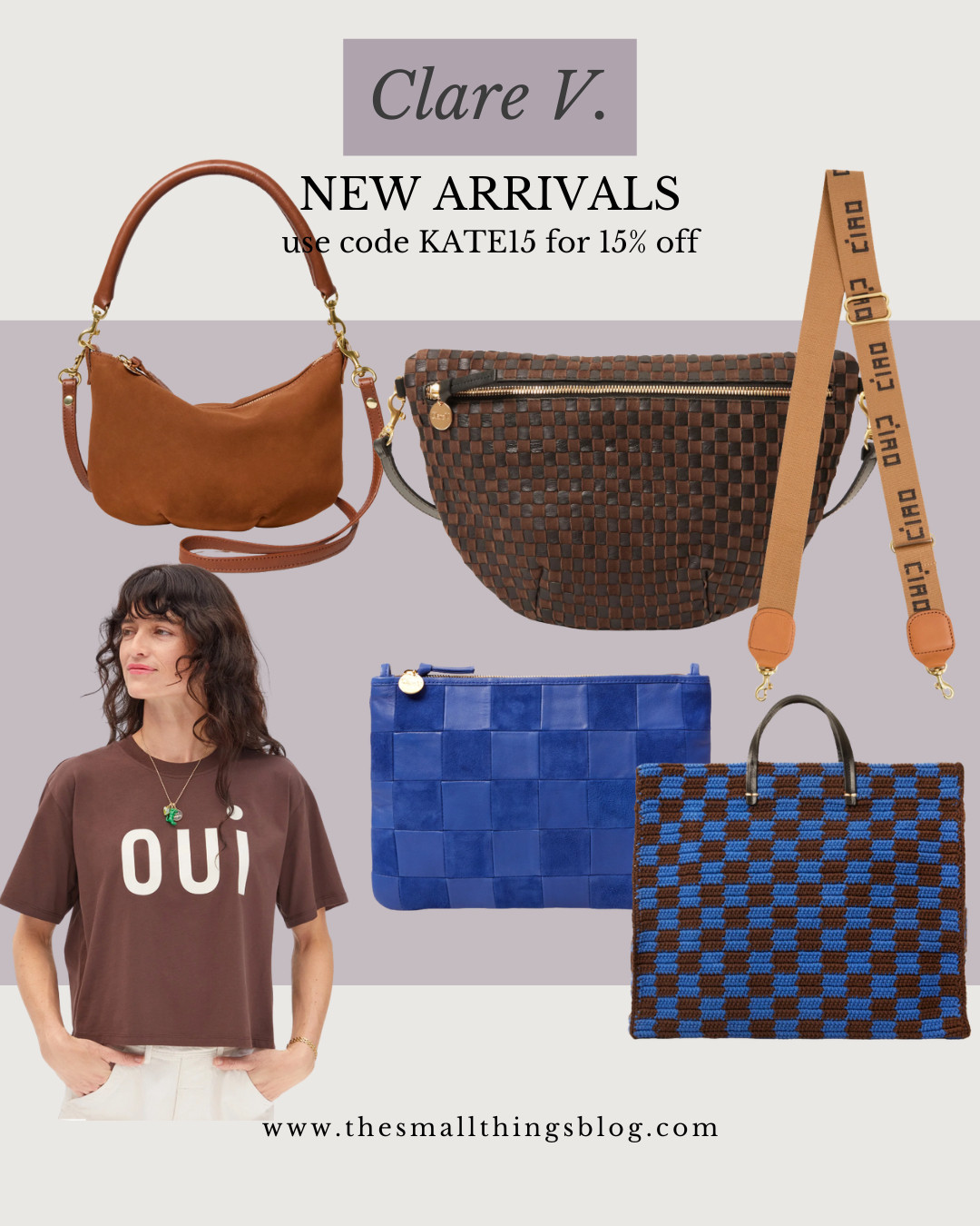 new arrivals from clare v that I love! 

 #LTKStyleTip #LTKItBag