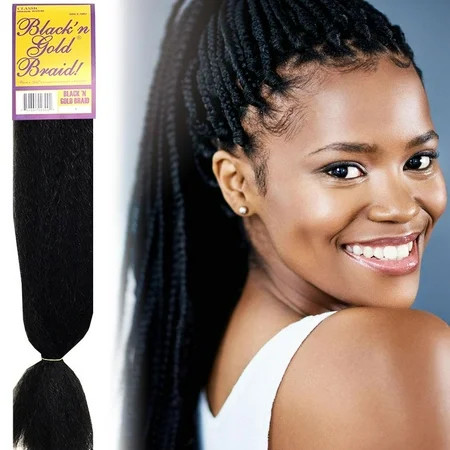 5pack - Classic Braids #4/30 - 2oz. Kanekalon Synthetic Jumbo Braiding Hair | Walmart (US)