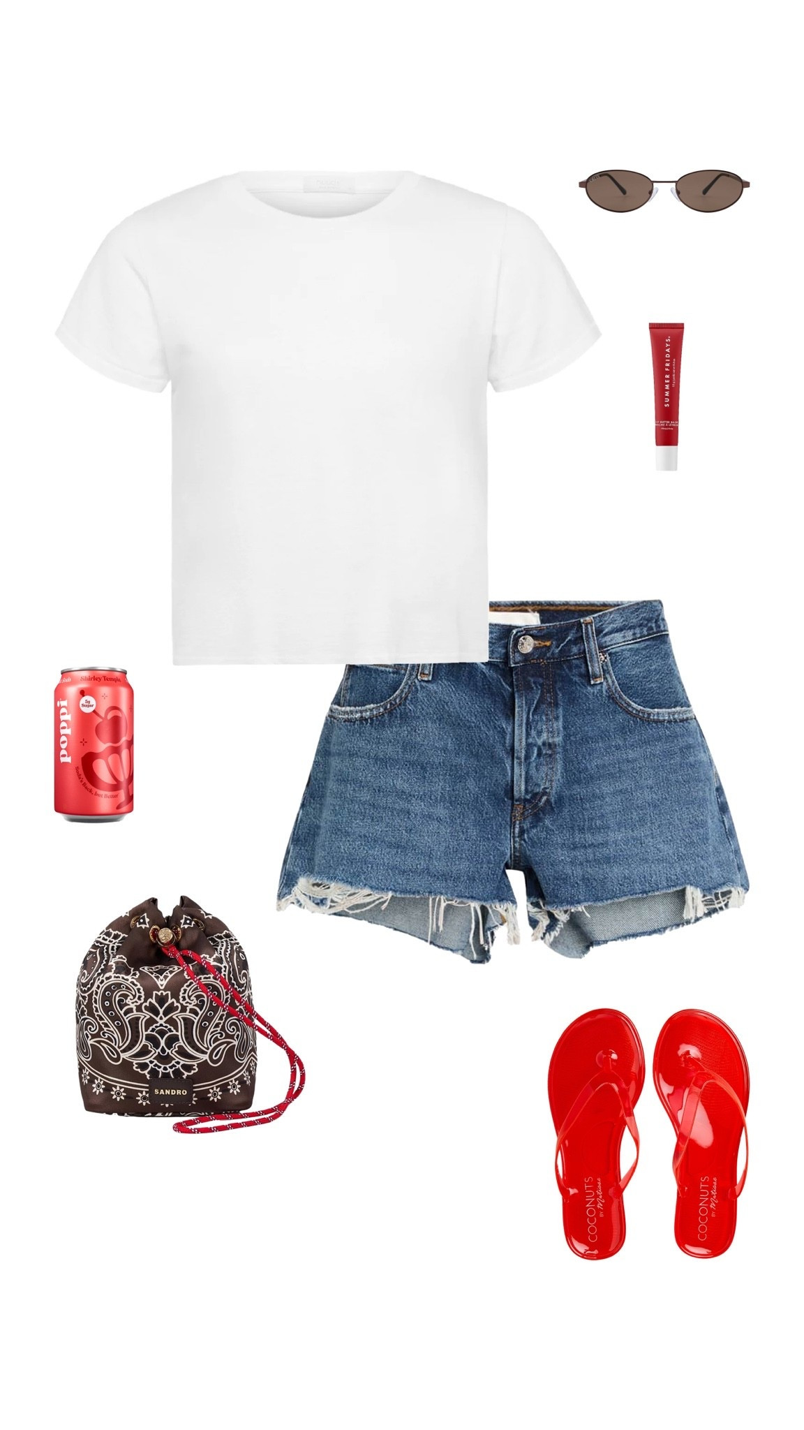 Casual summer outfit idea ☀️