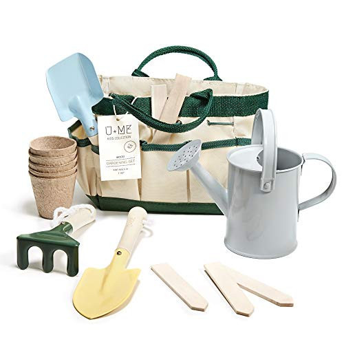 U+ME 15pce Kids Outdoor Toys | Montessori for Outside Kids Gardening Tools | Kids Outdoor Toys | Toddler Tools | with Mini Seed Starter Pods | Kids Watering Can | Toddler Gardening Set | Amazon (US)
