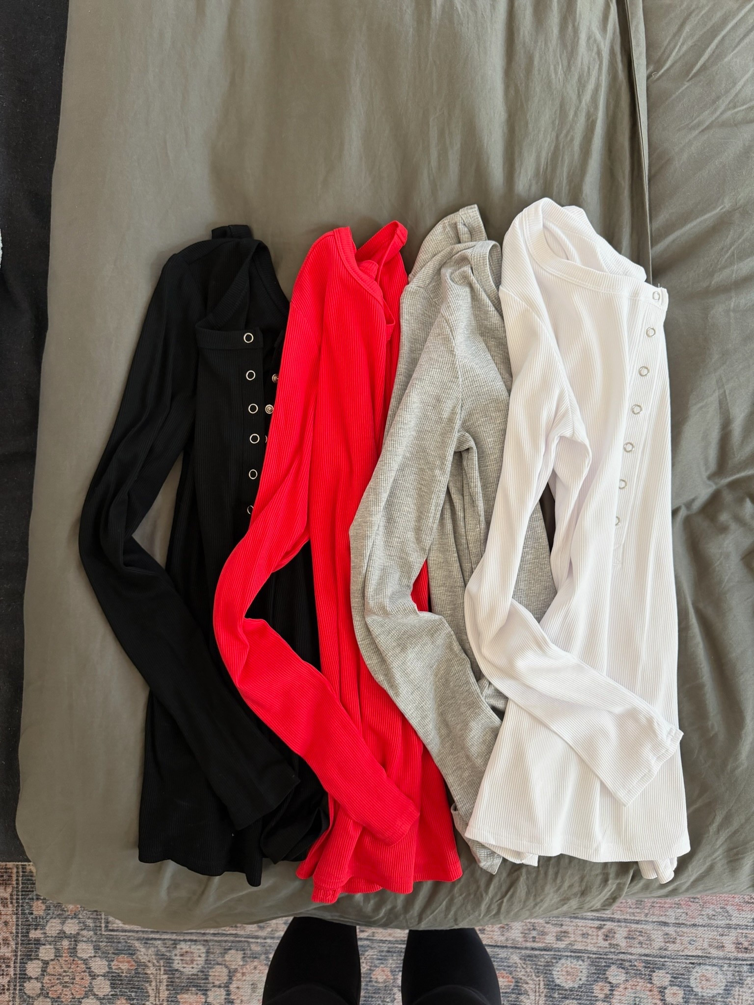 The best basic button downs! 
I do size L, so stretchy, no see through and amazingly soft. Insane deal! 

#LTKMidsize #LTKFindsUnder50 #LTKootd