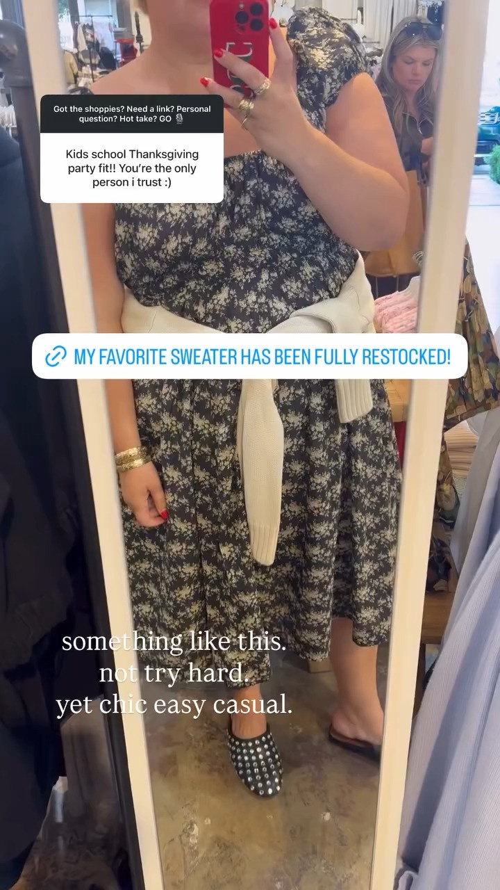 My favorite sweater has been fully restocked!

#LTKStyleTip