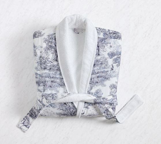 Brandon Maxwell Groveland Toile Robe | Pottery Barn (US)