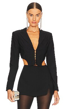 h:ours Kitt Blazer in Black from Revolve.com | Revolve Clothing (Global)