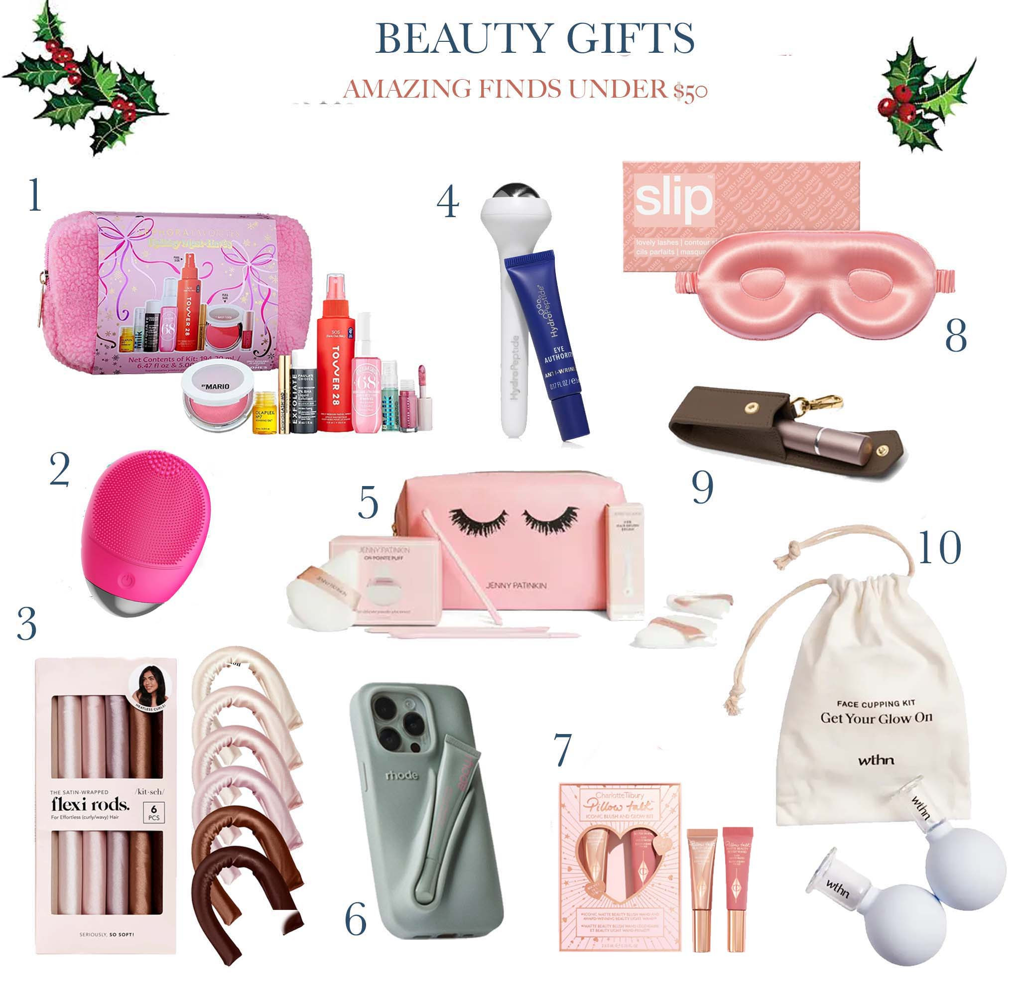 Got a beauty junkie on your list? There are great git ideas all under $50



1. Sephora Favorites Holiday Must Haves
2. Vibrating Facial Cleanser
3. Heatless Hair Curler
4. HydroPeptide Anti Wrinkle Treatment
5. Jenny Patinkin Beauty Essentials Set
6. rhode skinlip case
7. Mini Pillow Talk Blush and Glow Beauty Kit
8. Slip Sleep Eye Mask
9. LeatherologyPortable Lipstick Holder
10. WTHN Face Cupping Set


#giftideas  #giftguide #giftsforher #giftsformom #giftsforsister #giftsforgirlfriend #beautygifts #beautymusthaves #beautysets #beautygadgets #leatherology #makeupbagset #makeupbag #leatherologyset #currentbody #lymalaserkit #lymalaser #dyson #dysoncorrale #straightener #omnilux #redlightmask #redlighttherapy  
#skincaregift #skincareset #revisionskincare #beautymusthaves#theragun #theragundepuffingwand #beautygadgets #beautytools #guasha #hairsteamer #hairtools 
 

 #LTKGiftGuide #LTKHoliday #LTKFindsUnder50