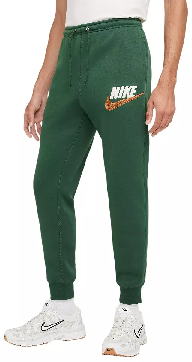 Nike Men's Club Fleece Brushed-Back Chenille Futura Joggers | Dick's Sporting Goods