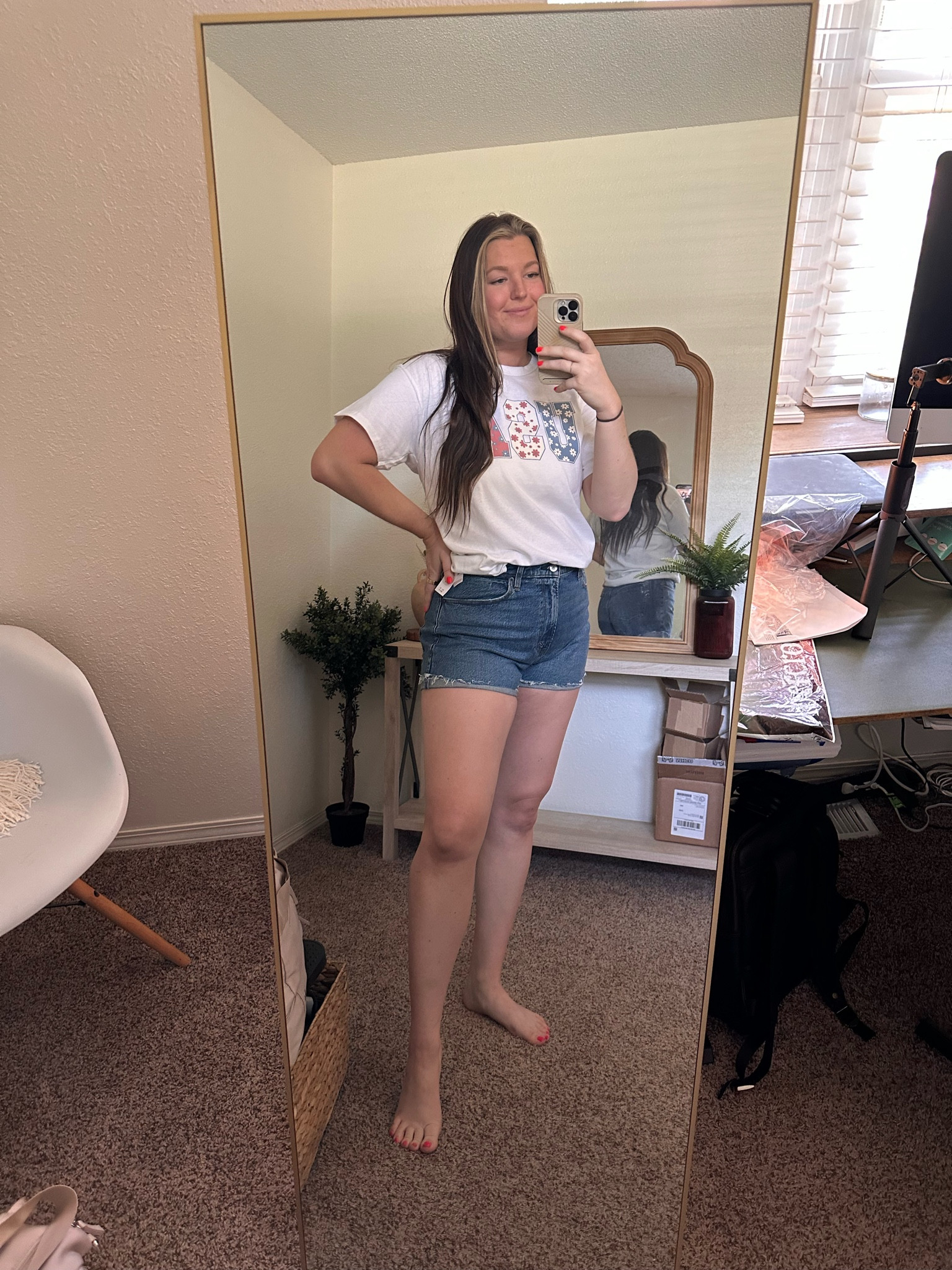 Best stretch dark wash shorts. 15% off

#LTKSeasonal #LTKSaleAlert #LTKFindsUnder50