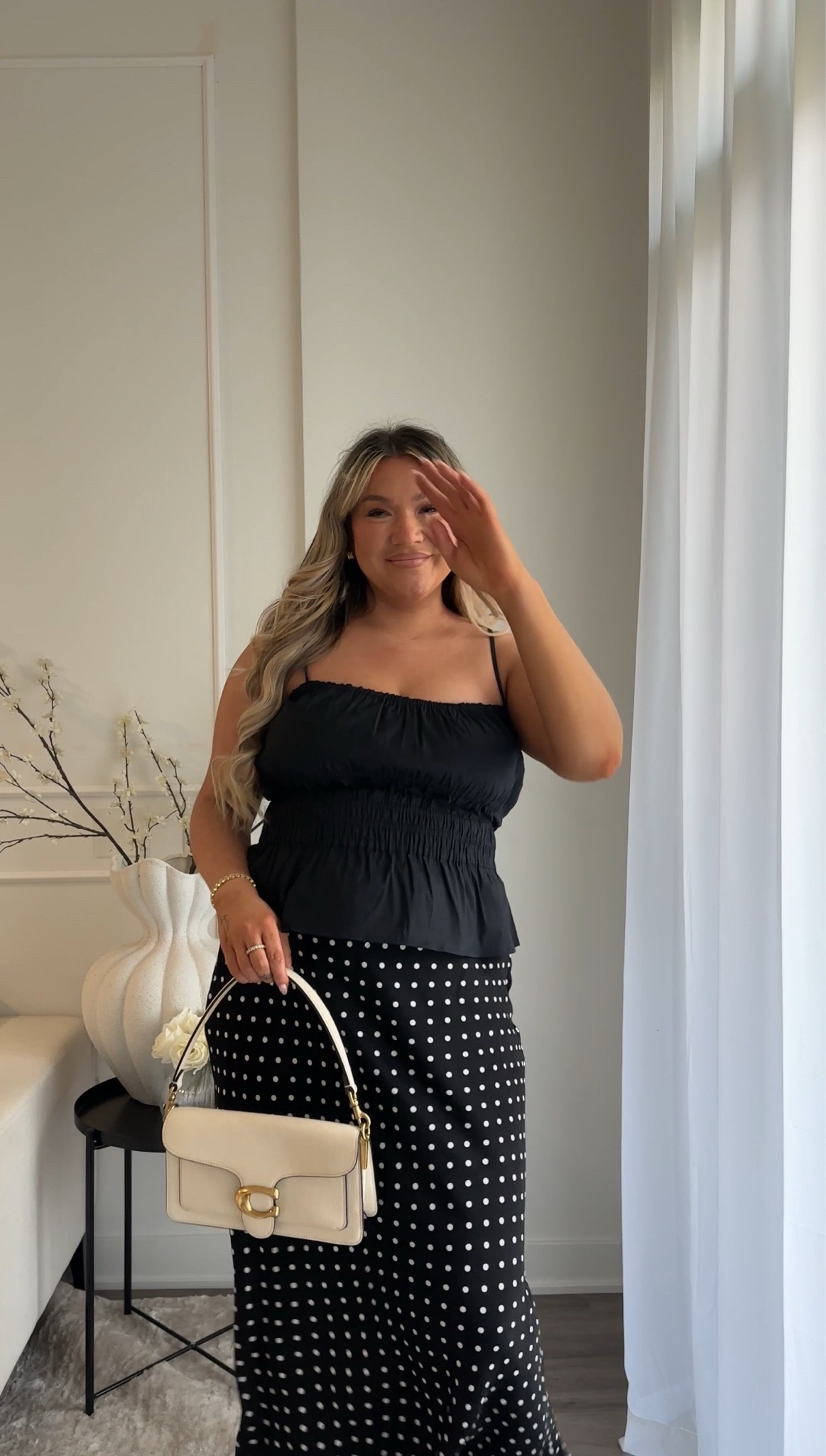 Maxi skirt, polka dot skirt

#LTKsummer #LTKmidsize #LTKstyletip