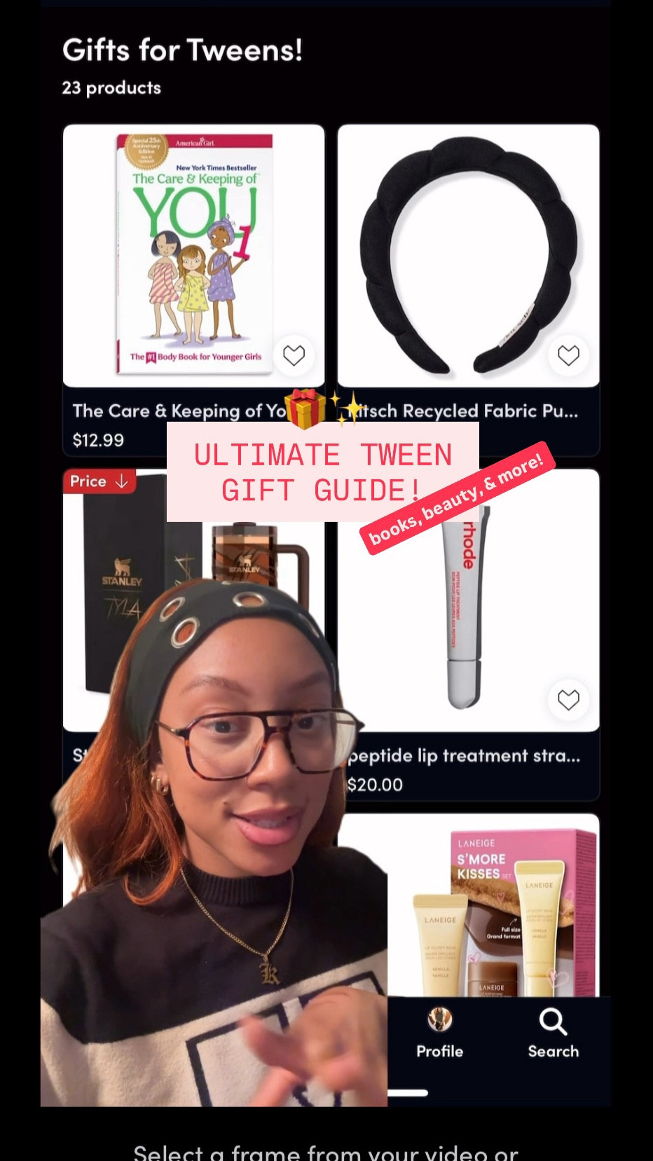 Something for the tweens! 

A TWEEN HOLIDAY GIFT GUIDE🎁 filled with girlhood, self care books (the OG American Girl journal), a few suggestions for Sephora kids in your life & soemthing for every budget. UPDATED WEEKLY✨


Gifts for her tween, 11 to 14 year old, Sephora kid gift ideas, young teen gift ideas 

#LTKGiftGuide #LTKHoliday #LTKCyberWeek