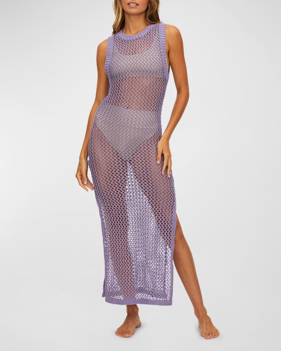 Beach Riot Holly Crochet Maxi Dress | Neiman Marcus