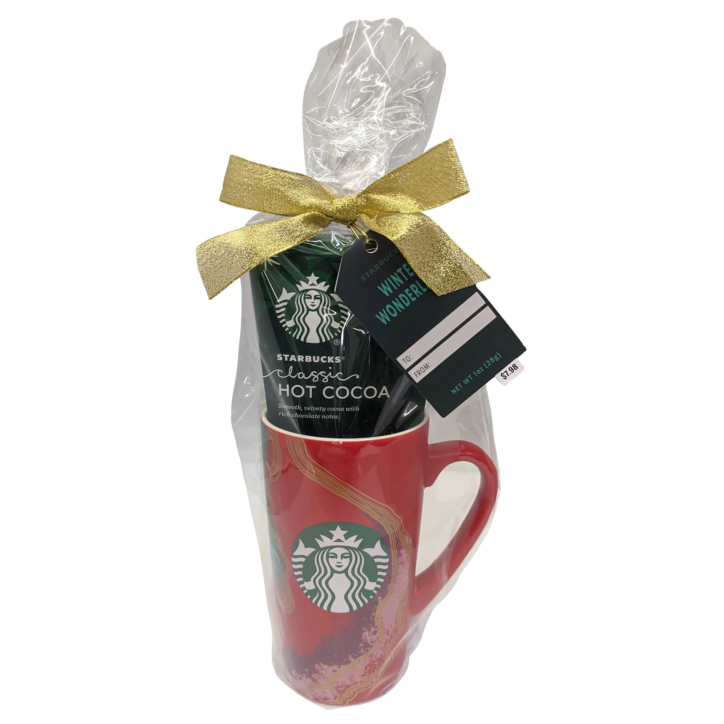 Starbucks Holiday Gift Pack - Festive Ceramic mug + Starbucks Classic Hot Cocoa Gift - Walmart.co... | Walmart (US)