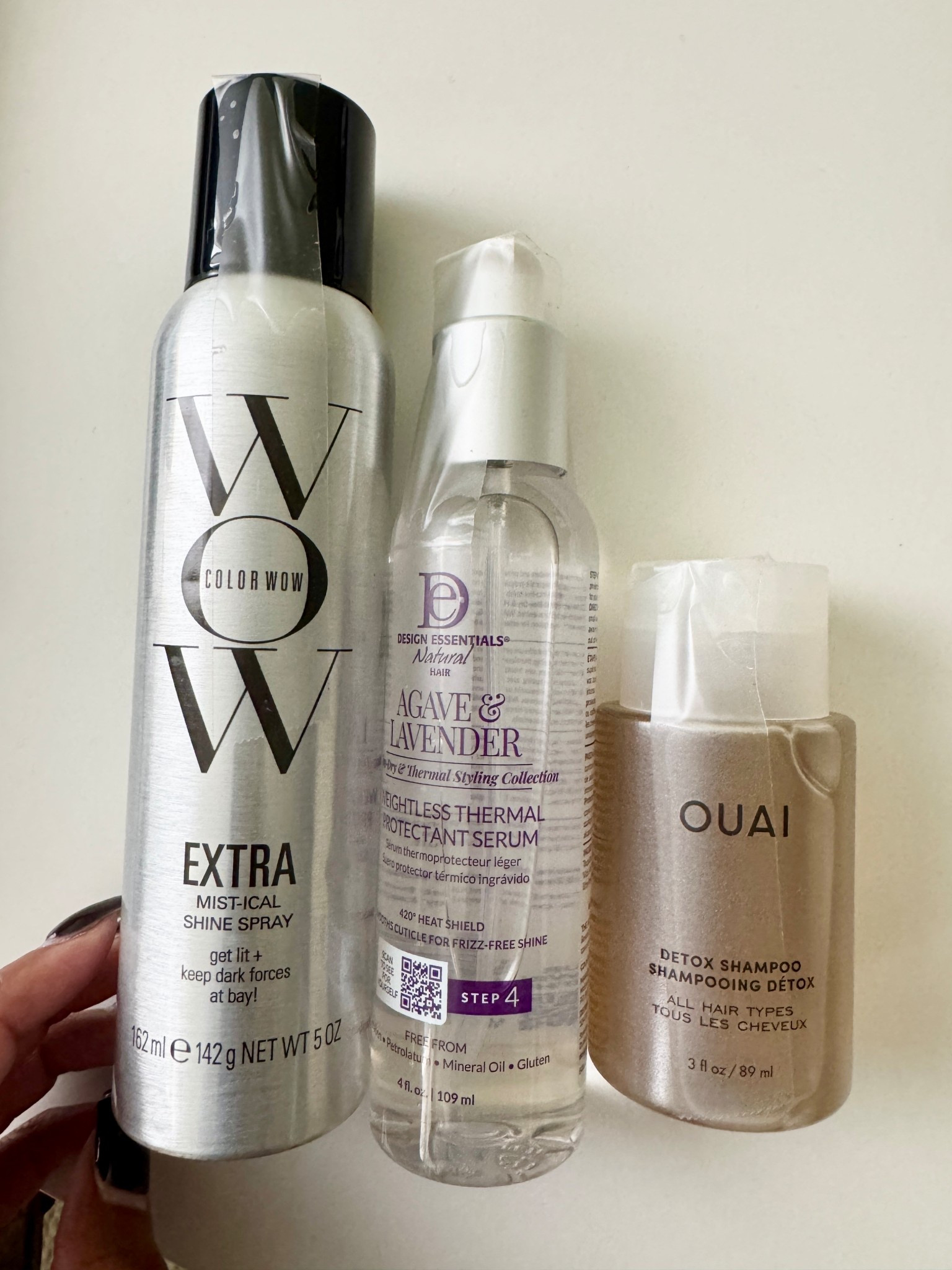 New wash day pickups! (Excuse the packaging. I was in a rush to share 😂) #WASHDAY #QUAI #DESIGNESSENTIALS 