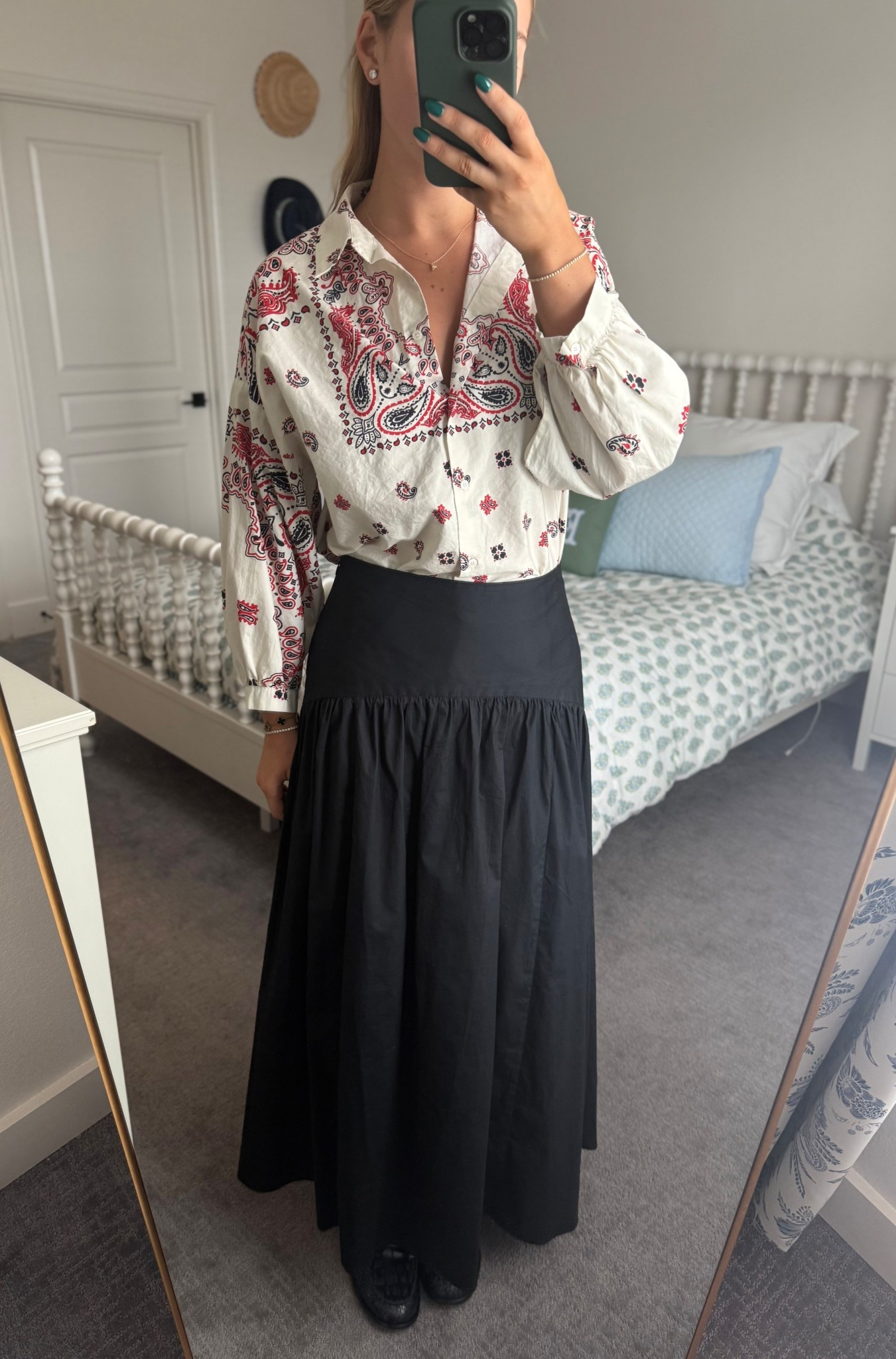 😙

Black skirt
Maxi skirt
Long skirt
Few moda
Drop waist skirt
Black loafers
Madewell shoes
Madewell loafers
Women’s loafers
Work outfit
Cute outfit
Preppy outfit
Preppy style
Chic outfit
Chic style
Fall outfit
Fall style
Spring outfit
Spring style
Weekend Max Mara Adda Top
Max Mara top
Rent the runway
White blouse
Printed top
Bandana print
Bandana top
Fun top
Printed blouse
Spring top
Fall top
Statement top
Designer clothing
Designer top
Vneck top

#LTKootd #LTKWorkwear