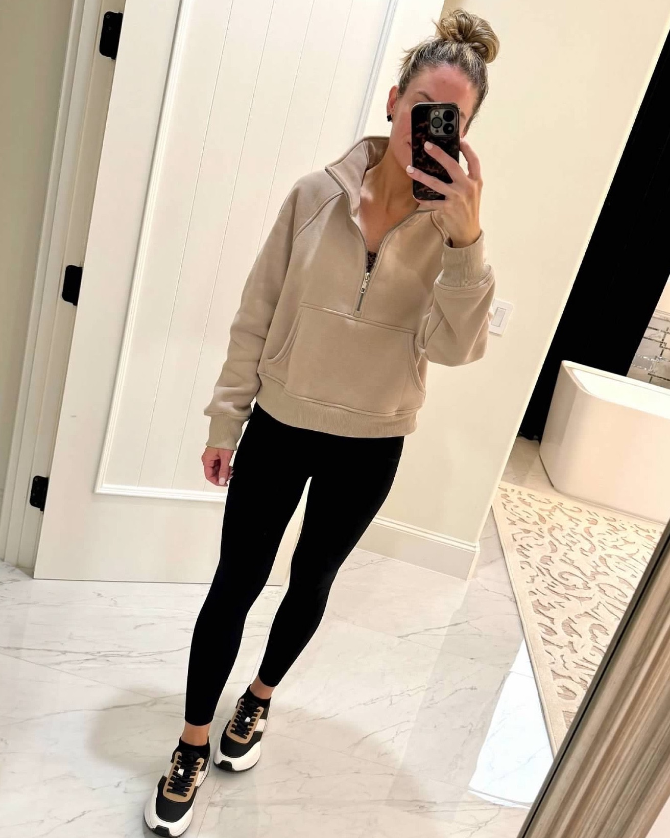 Winter Outfit / Spring Sweater

This cropped fleece pullover has been a go to for me this winter leading into spring. It’s easy to throw on over a work out top when I’m chilled and is very comfortable or. I love the raised collar as it makes it a little nicer than an average sweatshirt. 

#everypiecefits

Fleece sweater
Fleece sweatshirt 
Cropped sweater
Leggings
Casual outfit
Athleisure 

#LTKOver40 #LTKSeasonal #LTKFitness