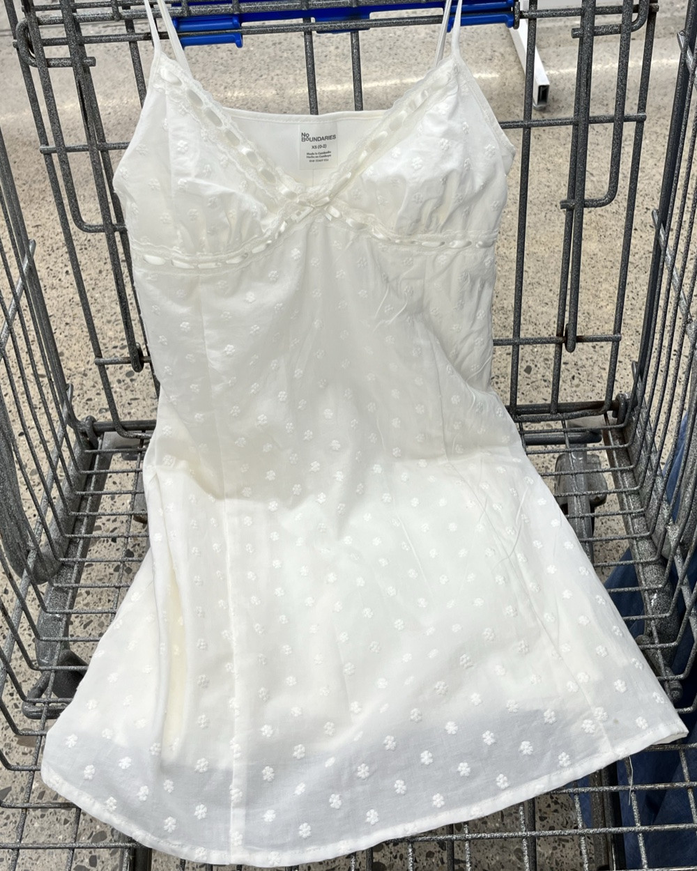 Pretty white mini dress at Walmart. 

White dresses, summer dresses, honeymoon packing, bachelorette weekend, bride to be.

#LTKWedding #LTKSeasonal