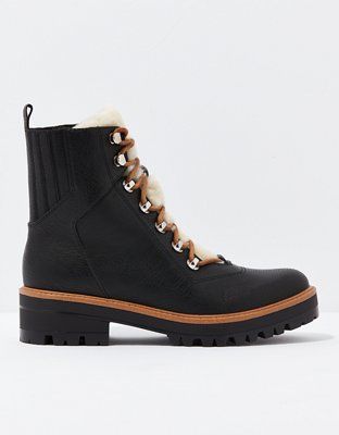 AE Sherpa Lug Boot | American Eagle Outfitters (US & CA)