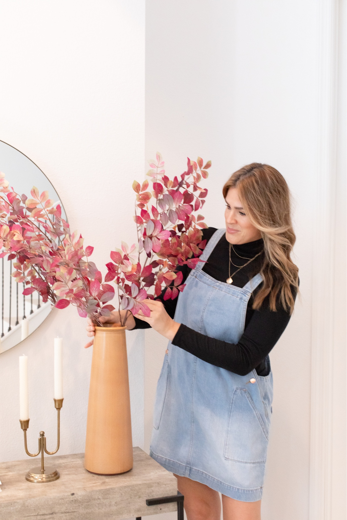 Loving this Fall console table decor and these oversized stems!

#LTKhome #LTKunder100 #LTKSeasonal