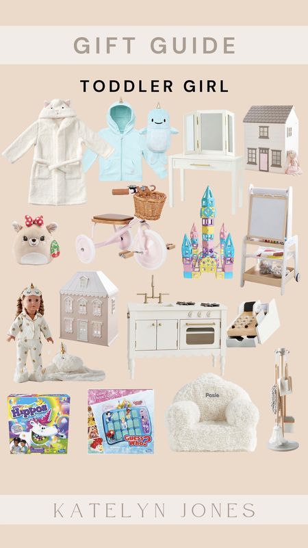 toddler girl gift guide / gift guide for little girls / holiday season / holiday gifts / doll house / pottery barn kids ply sets / board games / fuzzy chair / small vanity table / cubcoats / bike 

#LTKSeasonal #LTKHoliday #LTKkids