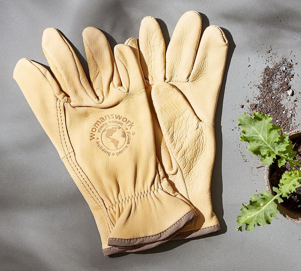 Deerskin Gardening Gloves | Pottery Barn (US)