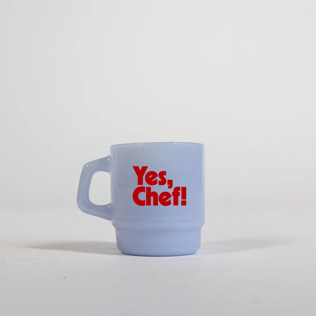 Yes Chef the Bear Mug Stackable Retro Mug - Etsy | Etsy (US)