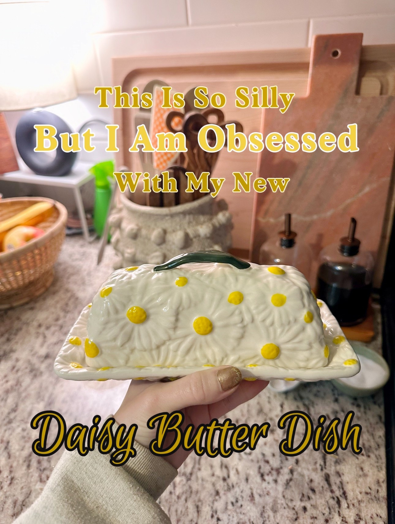 The sweetest little spring find for my kitchen & warm weather entertaining 

Butter dish | entertaining essentials | table top decor | daises 

#LTKGiftGuide #LTKHome #LTKFindsUnder50