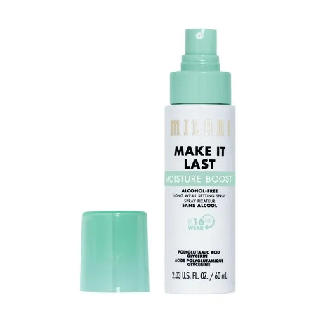 Milani Make It Last Moisture Boost Alcohol Free Setting Spray Clear 110 | Walmart (US)