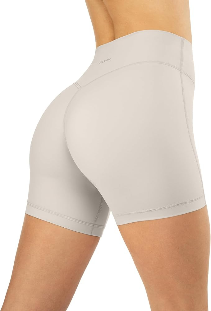 Sculpting Shorts | High Waisted Butt Shaping 4" & 6" Women's Biker Low Impact Shorts | FlexFlow X... | Amazon (US)
