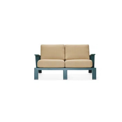 Elevation 55" Wide Outdoor Loveseat with Cushions | Wayfair North America