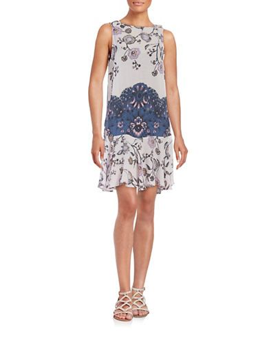 FREE PEOPLE Floral-Print Flounce Dress | Lord & Taylor