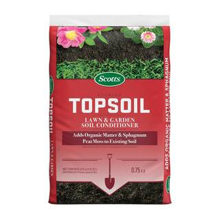 Premium Top Soil 0.75 cu. ft. Lawn and Garden Soil Conditioner, Ideal for Filing Holes and Levell... | The Home Depot