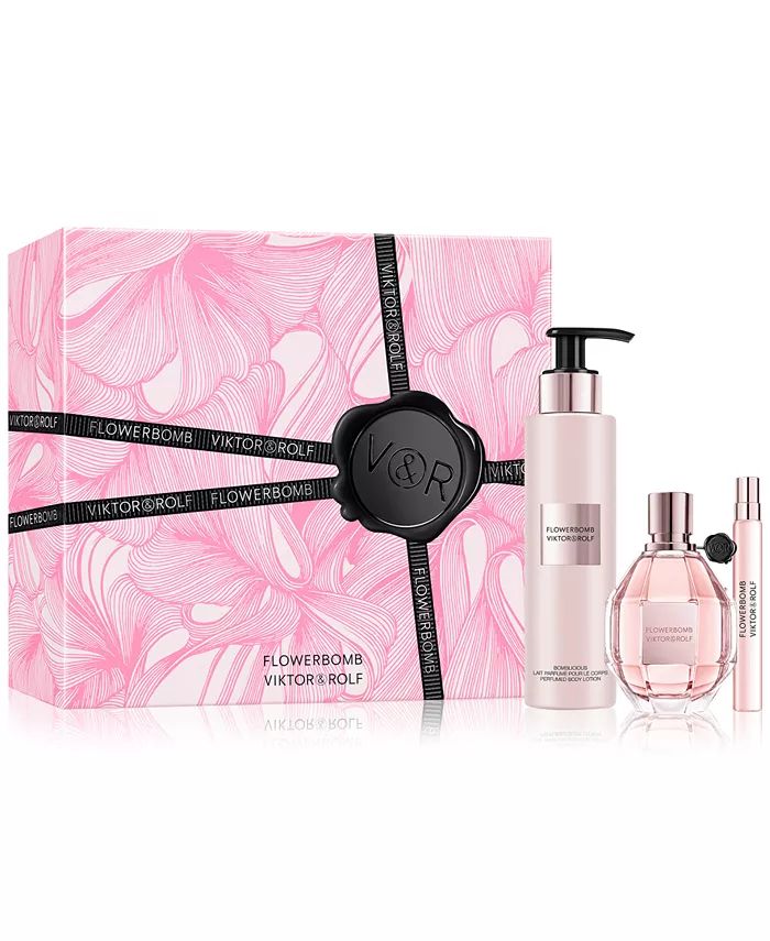 Viktor & Rolf 3-Pc. Flowerbomb Eau de Parfum Gift Set - Macy's | Macy's