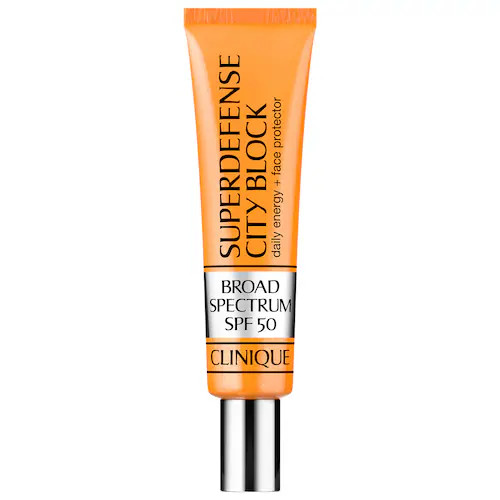 Superdefense City Block Broad Spectrum SPF 50 Daily Energy + Face Protector Primer | Sephora (US)