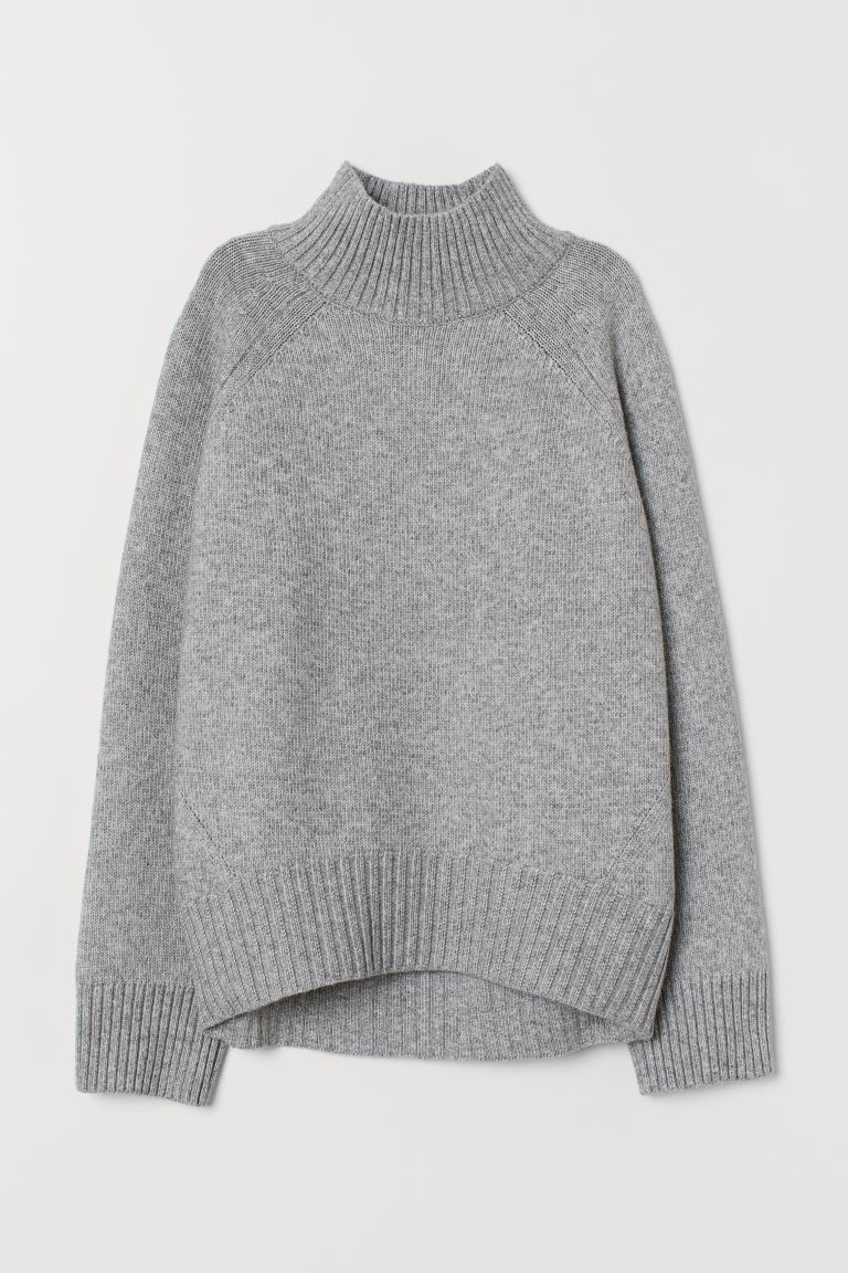 Knitted turtleneck jumper | H&M (UK, MY, IN, SG, PH, TW, HK)
