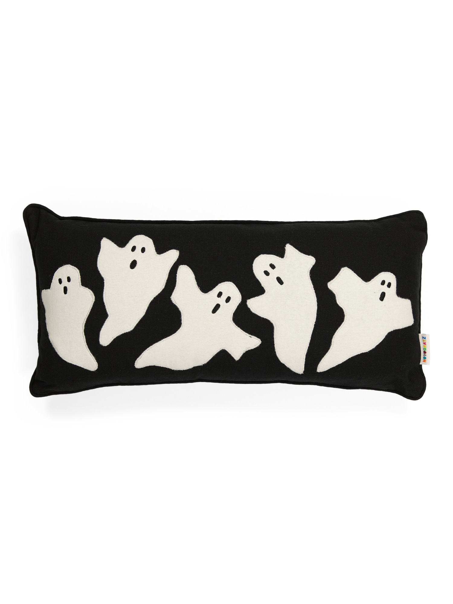 Glow In The Dark Ghosts Pillow | TJ Maxx