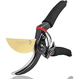 gonicc 8.5" Professional Rotating Bypass Titanium Coated Pruning Shears(GPPS-1014), Secateurs, Sc... | Amazon (US)