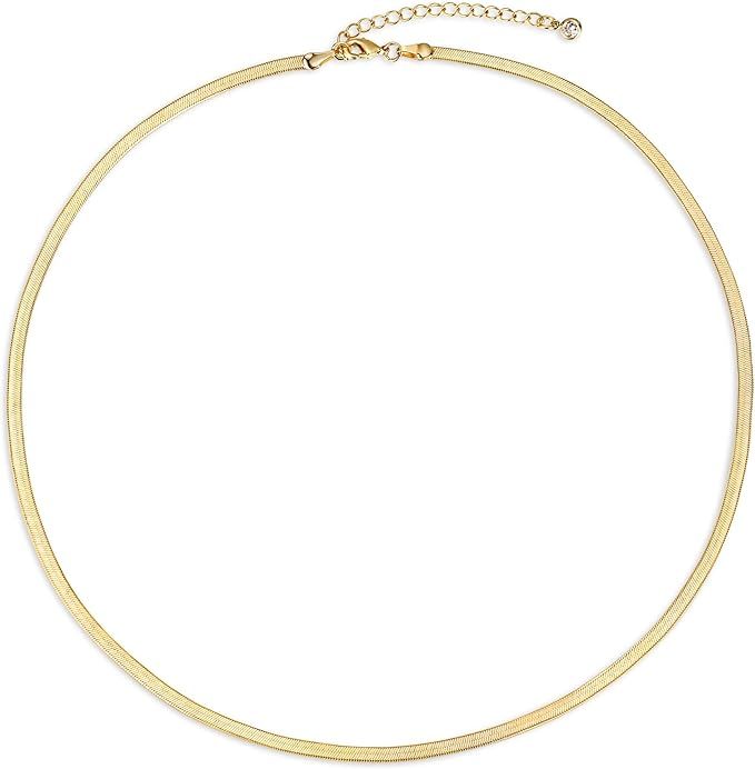 CHESKY Women's 14k Brass Choker Necklaces | Amazon (US)