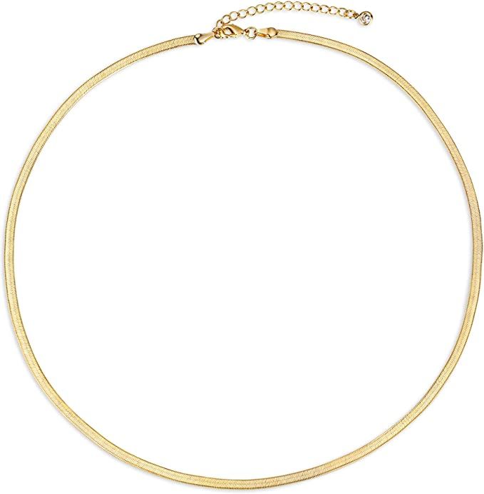 CHESKY Women's 14k Brass Choker Necklaces | Amazon (US)