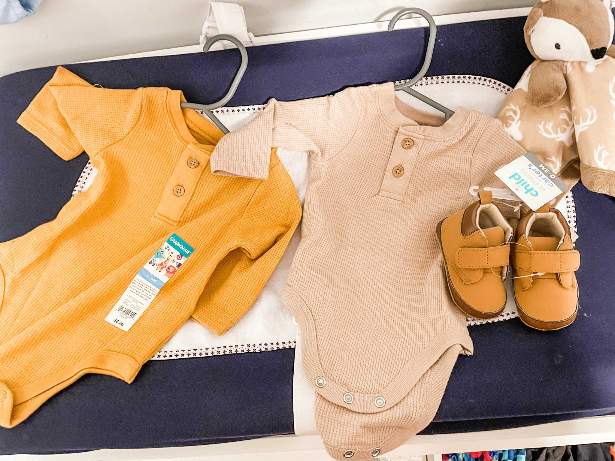 The cutest baby boy fall essentials from Walmart and only $5 a piece! 

#LTKkids #LTKbaby #LTKsalealert
