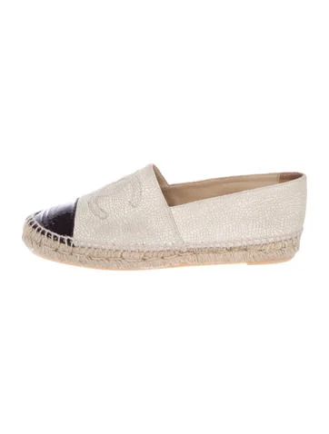 Chanel CC Espadrille Flats | The Real Real, Inc.