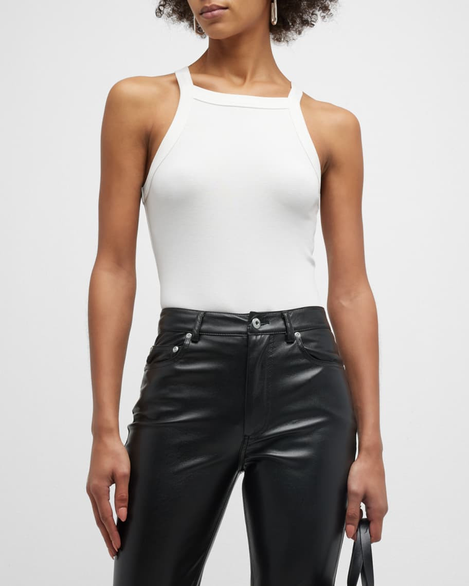 Hannah Square-Neck Tank Top | Neiman Marcus