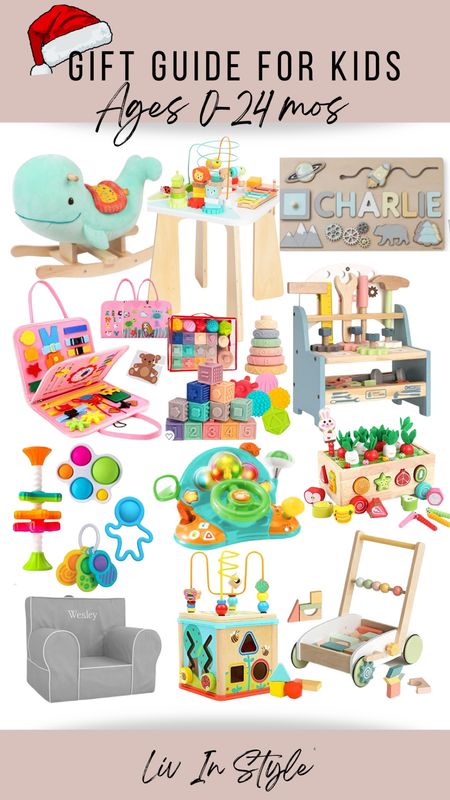 Gift guide for babies ages 0-2 years old! 

#LTKbaby #LTKHoliday #LTKGiftGuide