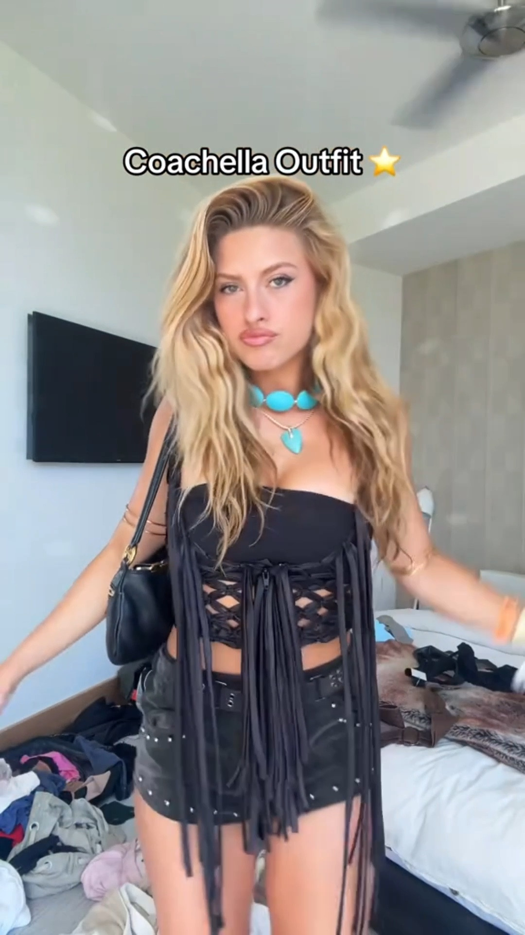 Coachella outfit ⭐️ My Free People shorts are almost sold out but I linked them in the other colors as well! 

#LTKFestival #LTKWatchNow #LTKStyleTip