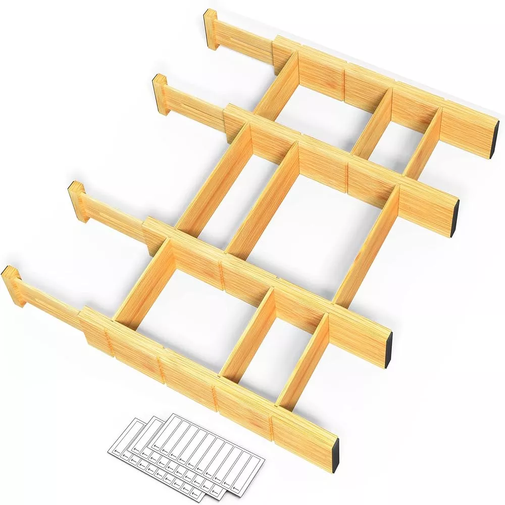 SpaceAid Bamboo Drawer Dividers … curated on LTK