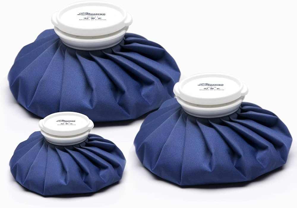 BICAREE Ice Packs for Injuries Reusable, Ice Cold Pack, Ice Bags Hot Water Bag for Hot & Cold The... | Amazon (US)