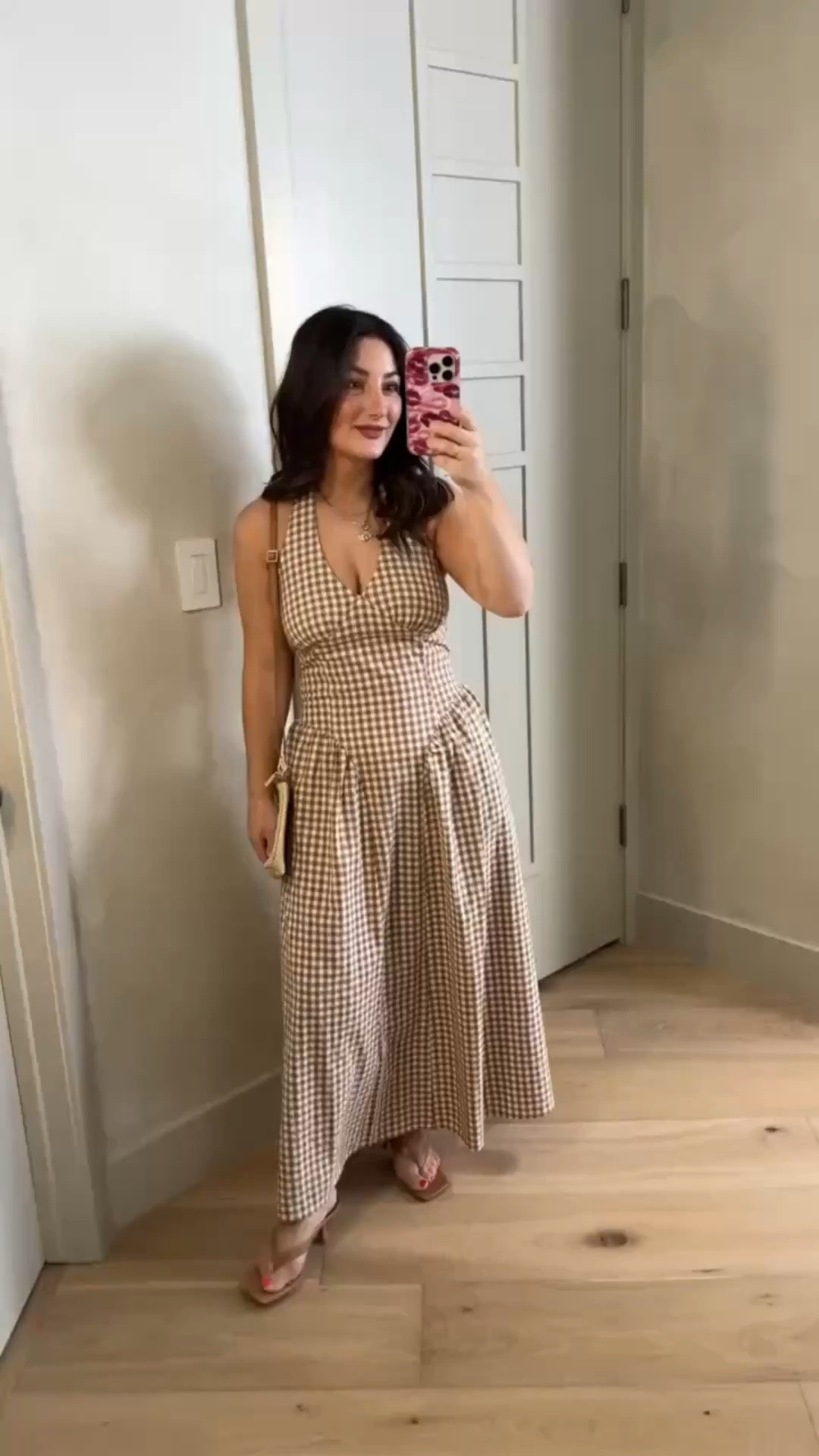 Gingham dress! The silhouette is so flattering! 

dress size small
 (5'0" 140lbs) 
Petite friendly

#LTKPetite #LTKootd #LTKdayinmylife